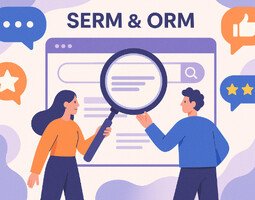 В чем разница между SERM и ORM